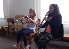 Besuch der IVK in der Musikschule Düren